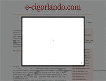 Tablet Screenshot of e-cigorlando.com